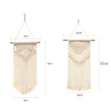 Maxbell 2x Bohemian Wall Hanging Woven Macrame Tapestry for Home Wedding Decoration