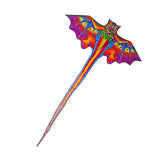 Maxbell Large Dragon Kite Huge Wingspan with Flying Tools for Garden Beach Sport Toy Red