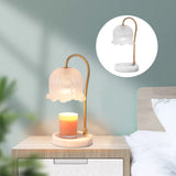 Maxbell Wax Melt Candle Warmer Lamp Metal Lampshade Dimming Aroma Light Home Decor