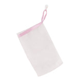 Maxbell Foam Enhancing Bubble Net Mesh Soap Bag Sack Thicken ,with Drawstring Design 10x15cm