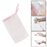 Maxbell Foam Enhancing Bubble Net Mesh Soap Bag Sack Thicken ,with Drawstring Design 10x15cm