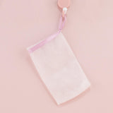 Maxbell Foam Enhancing Bubble Net Mesh Soap Bag Sack Thicken ,with Drawstring Design 10x15cm