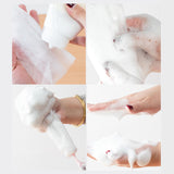 Maxbell Foam Enhancing Bubble Net Mesh Soap Bag Sack Thicken ,with Drawstring Design 11x21cm