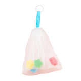 Maxbell Foam Enhancing Bubble Net Mesh Soap Bag Sack Thicken ,with Drawstring Design 11x21cm