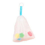 Maxbell Foam Enhancing Bubble Net Mesh Soap Bag Sack Thicken ,with Drawstring Design 11x21cm