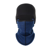 Maxbell Winter Thermal Fleece Balaclava Scarf Ski Face Mask Neck Warmer Hood Hat Blue