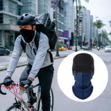 Maxbell Winter Thermal Fleece Balaclava Scarf Ski Face Mask Neck Warmer Hood Hat Blue