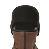 Maxbell Winter Thermal Fleece Balaclava Scarf Ski Face Mask Neck Warmer Hood Hat Brown