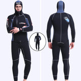 Maxbell Neoprene Swetsuit Scuba Diving Suit for Spearfishing Snorkeling Water Sport 3XL