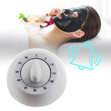 Maxbell Kitchen Timer Count Down Loud Alarm Egg Timer for Running Baking Salon White