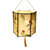 Maxbell Lantern Portable Wooden Luminous Chinese Light Lamp for New Year Holiday L