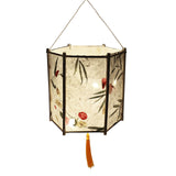 Maxbell Lantern Portable Wooden Luminous Chinese Light Lamp for New Year Holiday L