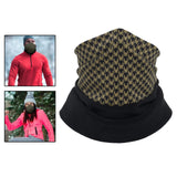 Maxbell Breathable Neck Gaiter Bandana Mask Balaclava Face Cover Scarf for Cycling Brown