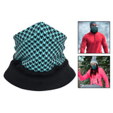 Maxbell Breathable Neck Gaiter Bandana Mask Balaclava Face Cover Scarf for Cycling Blue