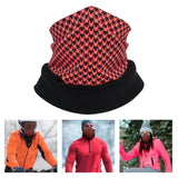 Maxbell Breathable Neck Gaiter Bandana Mask Balaclava Face Cover Scarf for Cycling Red