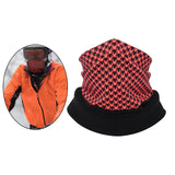 Maxbell Breathable Neck Gaiter Bandana Mask Balaclava Face Cover Scarf for Cycling Red