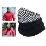 Maxbell Breathable Neck Gaiter Bandana Mask Balaclava Face Cover Scarf for Cycling White