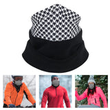 Maxbell Breathable Neck Gaiter Bandana Mask Balaclava Face Cover Scarf for Cycling White