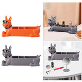 Maxbell Desk Organizer Decoration Trinket Container for Entrance Bedroom Desk Orange