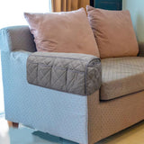 Maxbell 14 Pockets Sofa Armrest Organizer Hanging Storage Bag for Magazine DVD Phone Gray