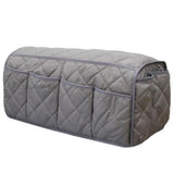 Maxbell 14 Pockets Sofa Armrest Organizer Hanging Storage Bag for Magazine DVD Phone Gray