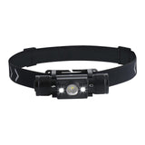 Maxbell Portable Flashlight Headlamp Rainstorm Bright for Running Hiking Adults E