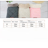 Maxbell Autumn Winter Padded Vest Dog Jacket Pet Clothes Warm Supplies Pink M