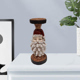 Maxbell Pillar Candle Holder Stand Candlestick Wedding Home Office Tea Light Decor Santa Claus