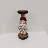 Maxbell Pillar Candle Holder Stand Candlestick Wedding Home Office Tea Light Decor Santa Claus