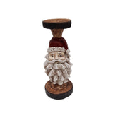 Maxbell Pillar Candle Holder Stand Candlestick Wedding Home Office Tea Light Decor Santa Claus