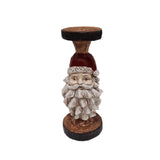 Maxbell Pillar Candle Holder Stand Candlestick Wedding Home Office Tea Light Decor Santa Claus