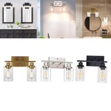 Maxbell Modern 2 Lights Bathroom Vanity Light Wall Sconce Indoor Mount Home Brass