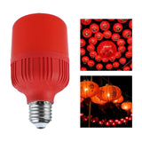 Maxbell LED Red Bulb E27 Base Wedding Christmas Party Home Decor Holiday Lighting 5W