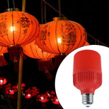 Maxbell LED Red Bulb E27 Base Wedding Christmas Party Home Decor Holiday Lighting 5W