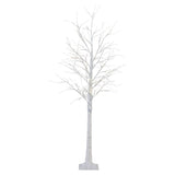 Maxbell Tabletop 24 LED Birch Tree Lights Twig Light White 60cm for Party Christmas