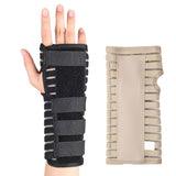 Maxbell Night Sleep Splint Wrist Brace Support Breathable Large Beige Right
