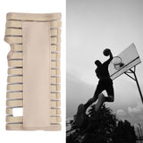 Maxbell Night Sleep Splint Wrist Brace Support Breathable Large Beige Left