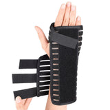 Maxbell Night Sleep Splint Wrist Brace Support Breathable Large Beige Left