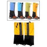 Maxbell Snow Hiking Legging Shoes Boot Climbing Gaiters Outdoor Waterproof Leg Cover Children Yellow