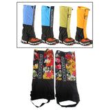 Maxbell Snow Hiking Legging Shoes Boot Climbing Gaiters Outdoor Waterproof Leg Cover Children Red Flower