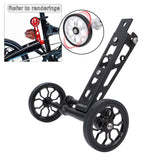 Maxbell Easywheel Roller Bottle Holder 2-In-1 Bracket for Birdy Fold Bike black