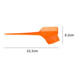 Maxbell Hair Dye Brush Comb Styling Tool Dyeing Professional for Salon Barber  orange