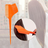 Maxbell Hair Dye Brush Comb Styling Tool Dyeing Professional for Salon Barber  orange
