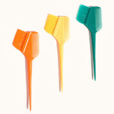 Maxbell Hair Dye Brush Comb Styling Tool Dyeing Professional for Salon Barber  orange