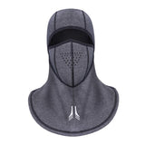 Maxbell Neck Warmer Snood Scarf Ski Hat Cycling Winter Face Mask Balaclava Unisex Gale grey