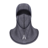 Maxbell Neck Warmer Snood Scarf Ski Hat Cycling Winter Face Mask Balaclava Unisex Gale grey