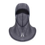 Maxbell Neck Warmer Snood Scarf Ski Hat Cycling Winter Face Mask Balaclava Unisex Gale grey