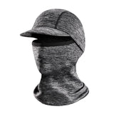 Maxbell Neck Warmer Snood Scarf Ski Hat Cycling Winter Face Mask Balaclava Unisex Brim grey light ash