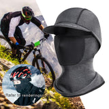 Maxbell Neck Warmer Snood Scarf Ski Hat Cycling Winter Face Mask Balaclava Unisex Brim filter grey