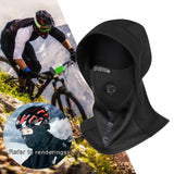 Maxbell Neck Warmer Snood Scarf Ski Hat Cycling Winter Face Mask Balaclava Unisex phantom black